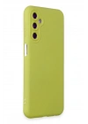 Mey İthalat®  Samsung Galaxy M34 5G Kılıf Nano içi Kadife Silikon - Sarı