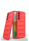 Mey İthalat®  Samsung Galaxy M34 5G Kılıf Optimum Silikon - Kırmızı
