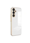 Mey İthalat®  Samsung Galaxy M34 5G Kılıf Volet Silikon - Beyaz