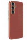 Mey İthalat®  Samsung Galaxy M34 5G Kılıf Volet Silikon - Kırmızı