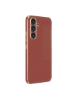 Mey İthalat®  Samsung Galaxy M34 5G Kılıf Volet Silikon - Kırmızı
