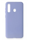 Mey İthalat®  Samsung Galaxy M40 Kılıf Nano içi Kadife Silikon - Lila