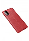 Mey İthalat®  Samsung Galaxy M51 Kılıf Auto Focus Kapak - Kırmızı