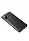 Mey İthalat®  Samsung Galaxy M51 Kılıf Auto Focus Karbon Kapak - Siyah