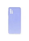Mey İthalat®  Samsung Galaxy M51 Kılıf First Silikon - Lila