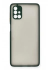 Mey İthalat®  Samsung Galaxy M51 Kılıf Montreal Silikon Kapak - Yeşil