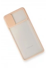 Mey İthalat®  Samsung Galaxy M51 Kılıf Palm Buzlu Kamera Sürgülü Silikon - Pembe