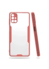 Mey İthalat®  Samsung Galaxy M51 Kılıf Platin Silikon - Pembe