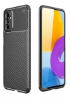 Mey İthalat®  Samsung Galaxy M52 5G Kılıf Auto Focus Karbon Kapak - Siyah