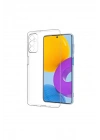 Mey İthalat®  Samsung Galaxy M52 5G Kılıf Deluxe 2mm Şeffaf Silikon - Şeffaf