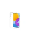 Mey İthalat®  Samsung Galaxy M52 5G Kılıf Deluxe 2mm Şeffaf Silikon - Şeffaf