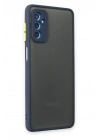 Mey İthalat®  Samsung Galaxy M52 5G Kılıf Montreal Silikon Kapak - Lacivert