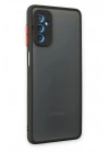 Mey İthalat®  Samsung Galaxy M52 5G Kılıf Montreal Silikon Kapak - Siyah