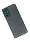 Mey İthalat®  Samsung Galaxy M52 5G Kılıf Montreal Silikon Kapak - Yeşil