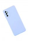 Mey İthalat®  Samsung Galaxy M52 5G Kılıf Nano içi Kadife Silikon - Lila