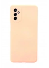 Mey İthalat®  Samsung Galaxy M52 5G Kılıf Nano içi Kadife Silikon - Pudra