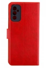 Mey İthalat®  Samsung Galaxy M52 5G Kılıf Trend S Plus Kapaklı Kılıf - Kırmızı