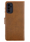Mey İthalat®  Samsung Galaxy M52 5G Kılıf Trend S Plus Kapaklı Kılıf - Taba