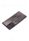 Mey İthalat®  Samsung Galaxy Note 20 Ultra Kılıf Kross Magneticsafe Kapak - Mor