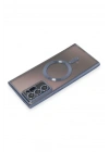 Mey İthalat®  Samsung Galaxy Note 20 Ultra Kılıf Kross Magneticsafe Kapak - Sierra Blue