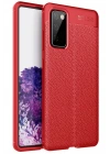 Mey İthalat®  Samsung Galaxy S20 FE Kılıf Auto Focus Kapak - Kırmızı