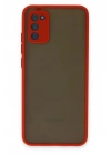 Mey İthalat®  Samsung Galaxy S20 FE Kılıf Montreal Silikon Kapak - Kırmızı