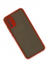 Mey İthalat®  Samsung Galaxy S20 FE Kılıf Montreal Silikon Kapak - Kırmızı