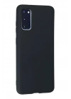 Mey İthalat®  Samsung Galaxy S20 Kılıf Nano içi Kadife Silikon - Lacivert