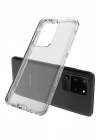 Mey İthalat®  Samsung Galaxy S20 Plus Kılıf Lüx Şeffaf Silikon