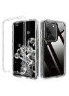 Mey İthalat®  Samsung Galaxy S20 Plus Kılıf Lüx Şeffaf Silikon