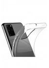 Mey İthalat®  Samsung Galaxy S20 Plus Kılıf Lüx Şeffaf Silikon
