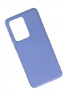 Mey İthalat®  Samsung Galaxy S20 Ultra Kılıf Nano içi Kadife Silikon - Lila