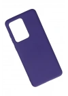 Mey İthalat®  Samsung Galaxy S20 Ultra Kılıf Nano içi Kadife Silikon - Mor