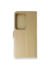 Mey İthalat®  Samsung Galaxy S20 Ultra Trend S Plus Kapaklı Kılıf - Gold