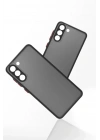 Mey İthalat®  Samsung Galaxy S21 FE Kılıf Montreal Silikon Kapak - Siyah