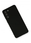 Mey İthalat®  Samsung Galaxy S21 FE Kılıf Nano içi Kadife Silikon - Siyah