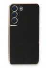 Mey İthalat®  Samsung Galaxy S21 FE Kılıf Volet Silikon - Siyah