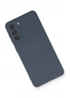Mey İthalat®  Samsung Galaxy S21 Kılıf Nano içi Kadife Silikon - Gri