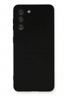 Mey İthalat®  Samsung Galaxy S21 Kılıf Nano içi Kadife Silikon - Siyah