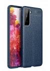 Mey İthalat®  Samsung Galaxy S21 Plus Kılıf Auto Focus Kapak - Lacivert