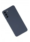 Mey İthalat®  Samsung Galaxy S21 Plus Kılıf Nano içi Kadife Silikon - Gri