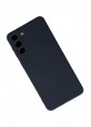 Mey İthalat®  Samsung Galaxy S21 Plus Kılıf Nano içi Kadife Silikon - Lacivert