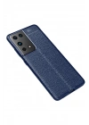 Mey İthalat®  Samsung Galaxy S21 Ultra Kılıf Auto Focus Kapak - Lacivert