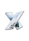 Mey İthalat®  Samsung Galaxy S21 Ultra Kılıf Lüx Şeffaf Silikon