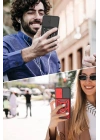 Mey İthalat®  Samsung Galaxy S22 Kılıf Pars Lens Yüzüklü Silikon - Yeşil