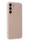 Mey İthalat®  Samsung Galaxy S22 Plus Kılıf Nano içi Kadife Silikon - Pudra