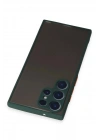 Mey İthalat®  Samsung Galaxy S22 Ultra Kılıf Montreal Silikon Kapak - Yeşil