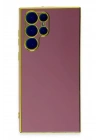 Mey İthalat®  Samsung Galaxy S22 Ultra Kılıf Volet Silikon - Kırmızı