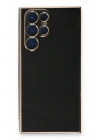 Mey İthalat®  Samsung Galaxy S22 Ultra Kılıf Volet Silikon - Siyah