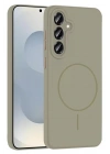 Mey İthalat®  Samsung Galaxy S23 FE Kılıf Jully Magsafe Kapak - Çöl Titanyum